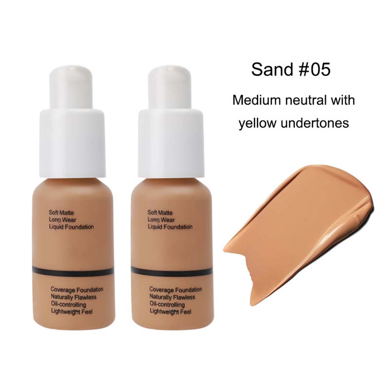 🎉Buy 1 Get 1 Free🎉Long-Lasting Full Coverage Oil Control Foundation