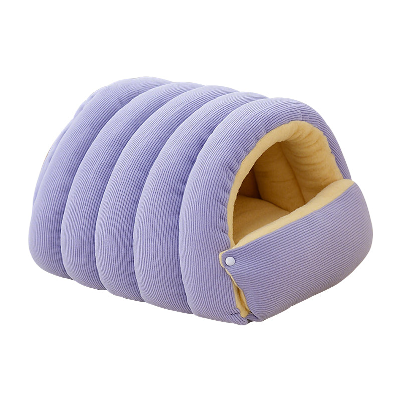 🐶😸Warmth Cozy Comfort Plush Pet Cave