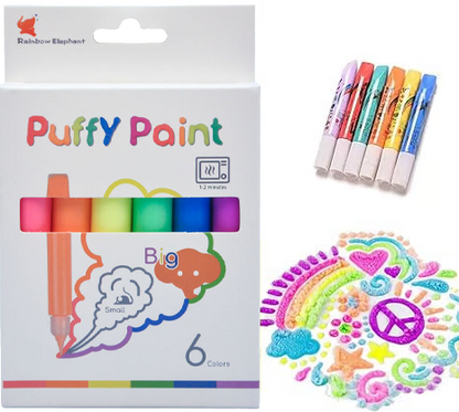🎁 50% OFF NOW! ✨ Puffy Magic Crayons – Create fun 3D drawings at home 🎨