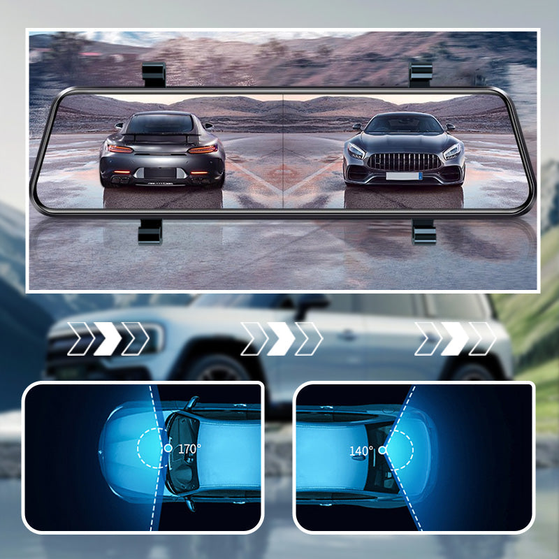 🎥🔥Free Shipping -- HOT SALE 49% OFF🚗Rear View Mirror Dash Cam