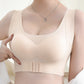 Front Closure Cross-Back Wireless Posture Bra