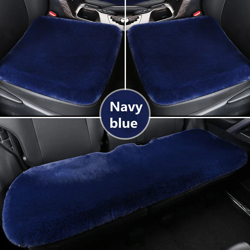 🚗Plush car seat cushion-Provide a soft and comfortable tactile sensation