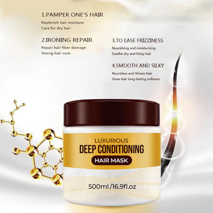 🔥Luxurious hair mask with deep conditioning
