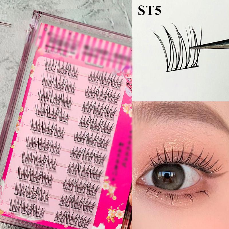 🔥HOT SALE✨👁️Waterproof Glue-free Realistic False Eyelashes