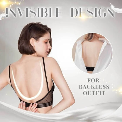 💞BUY 1 GET 3 PCS!!💞Low Back Wireless Lifting Lace Bra