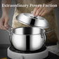 Thickened Mingzhu soup pot, large capacity, meets various cooking needs.