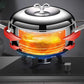 Thickened Mingzhu soup pot, large capacity, meets various cooking needs.