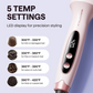 ✨2-in-1 Hair Straightener & Curler Heated Comb