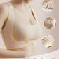 Front Closure Cross-Back Wireless Posture Bra