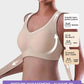 Front Closure Cross-Back Wireless Posture Bra