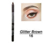 💜✨14er-Set Wimpernstifte wasserfeste farbige Gel-Liner mit metallischem & glänzendem Finish, verwischfest