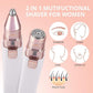 💗 HOT SALES 49% OFF💗2 In 1 Facial Hair Remover & Eyebrow Trimmer