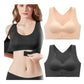 Front Closure Cross-Back Wireless Posture Bra