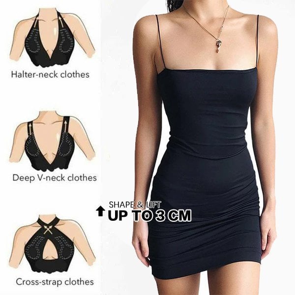 🏆Love it at first wear, invisible design, fully displays elegant curves!