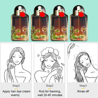 💥Black Friday Sales - 50% OFF🔥Plant Extract Non-damage Hair Dye Cream