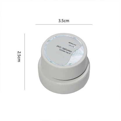 Silver Metallic Painting Nail Gel