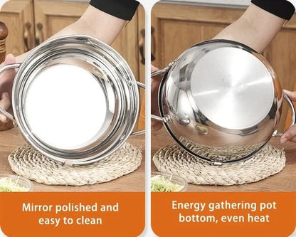 🔥Hot Sale 50％🔥Stainless Steel Deep Fryer, Free Shipping Worldwide