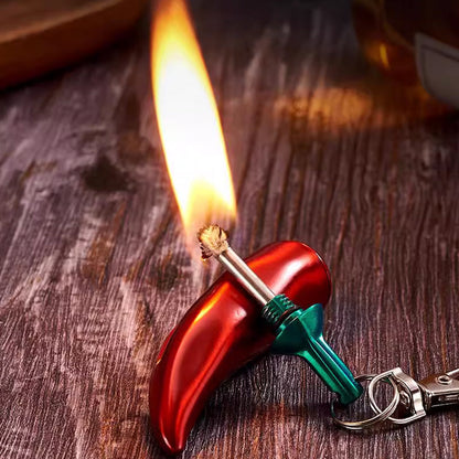 🌶️ Emergency Survival Keychain Lighter with Permanent Matches🔥