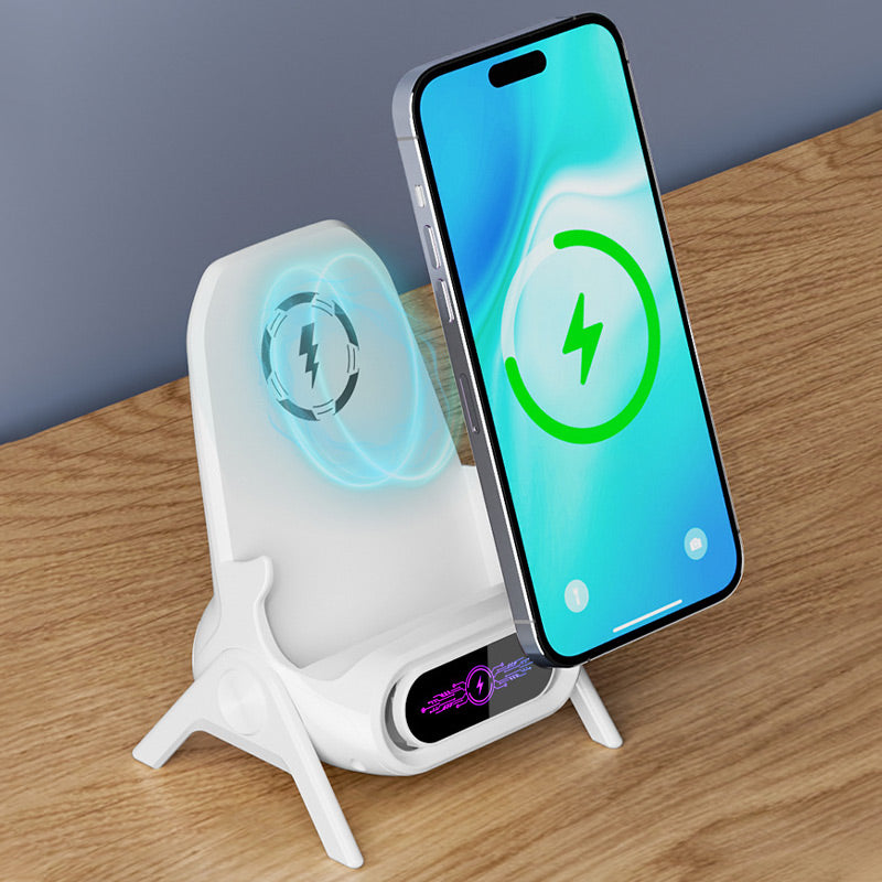 💥Limited Sale 50% OFF 📱 Multifunctional Wireless Fast Charger Phone Stand