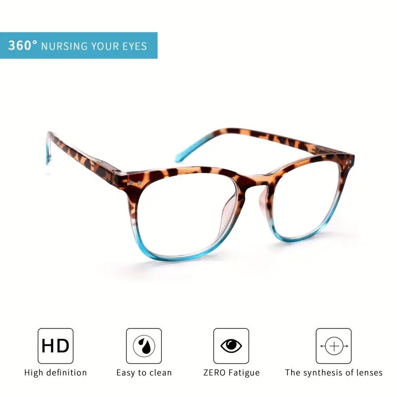 ✨HOT SALE 57% OFF✨Women's Sexy Leopard Print Anti-Blue Light Gradient Reading Glasses