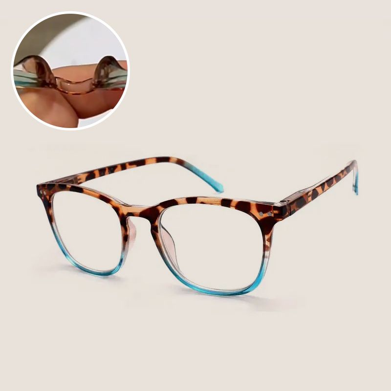 ✨HOT SALE 57% OFF✨Women's Sexy Leopard Print Anti-Blue Light Gradient Reading Glasses