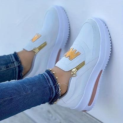 👍Women's Casual Platform Slip-on Orthopedic Sneakers👞