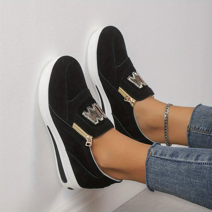 👍Women's Casual Platform Slip-on Orthopedic Sneakers👞