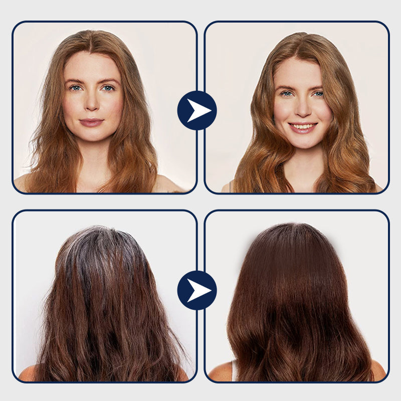 🔥Plant-Based Hair Coloring Cream - Mild Formula Long Lasting