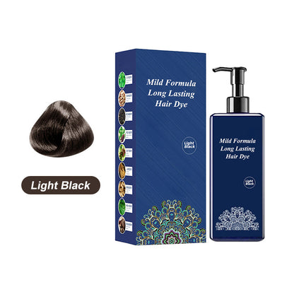 🔥Plant-Based Hair Coloring Cream - Mild Formula Long Lasting