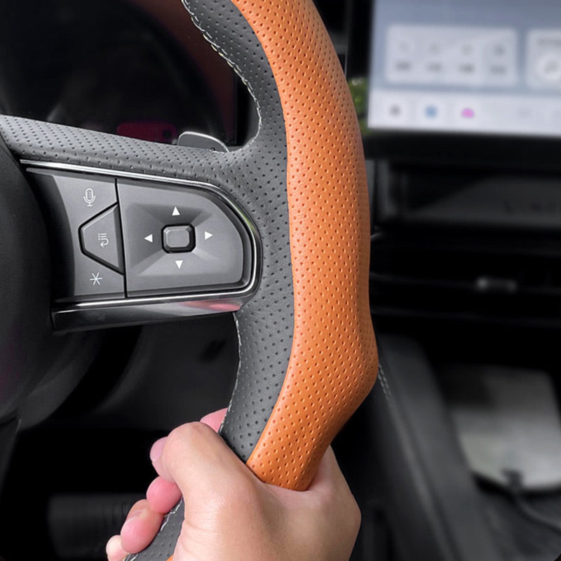 50% OFF👇🏻-Breathable Non-Slip Ultra-Thin Steering Wheel Cover