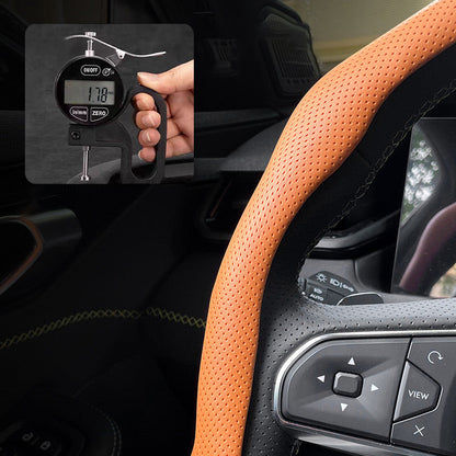 50% OFF👇🏻-Breathable Non-Slip Ultra-Thin Steering Wheel Cover