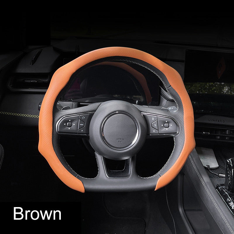 50% OFF👇🏻-Breathable Non-Slip Ultra-Thin Steering Wheel Cover