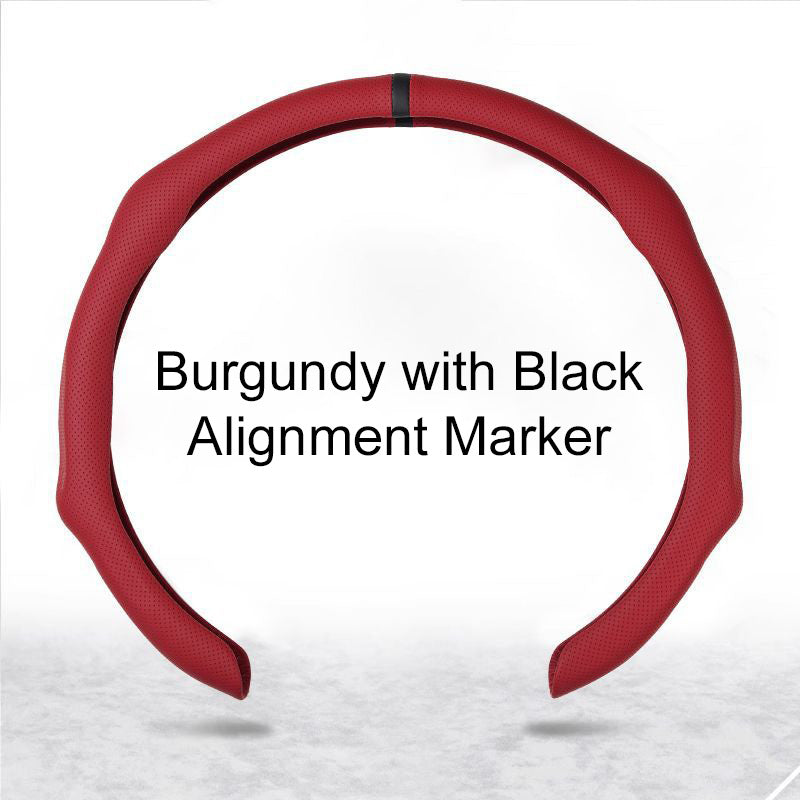 50% OFF👇🏻-Breathable Non-Slip Ultra-Thin Steering Wheel Cover