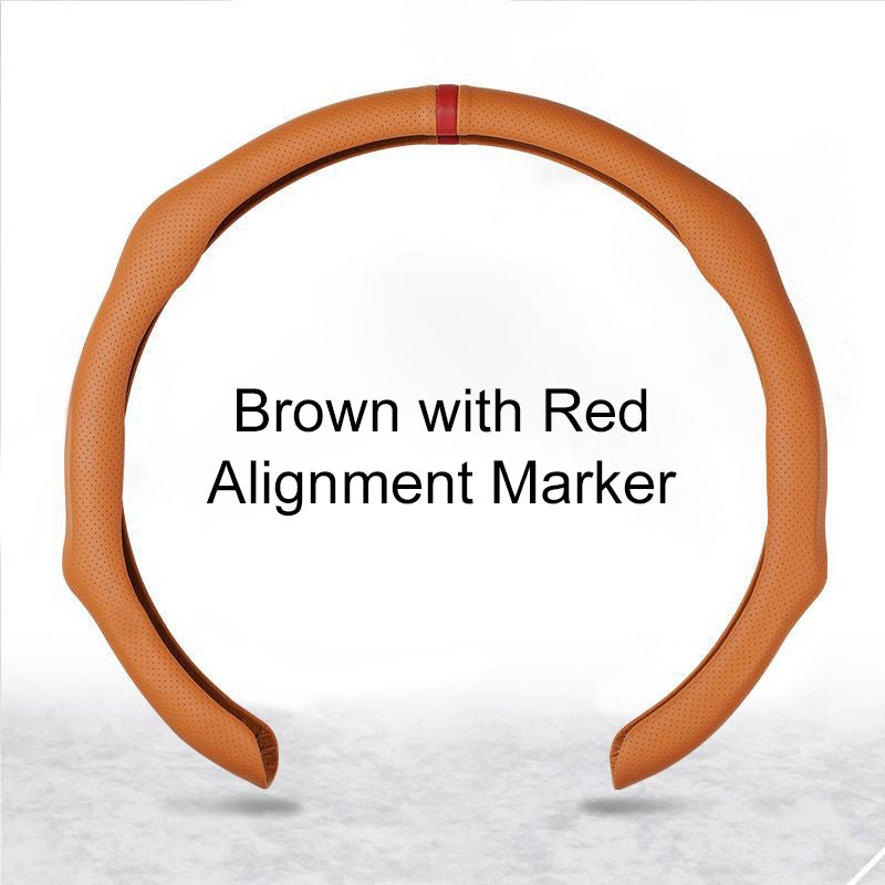 50% OFF👇🏻-Breathable Non-Slip Ultra-Thin Steering Wheel Cover