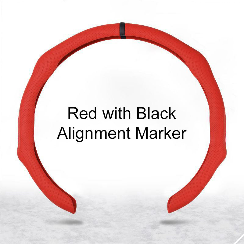 50% OFF👇🏻-Breathable Non-Slip Ultra-Thin Steering Wheel Cover