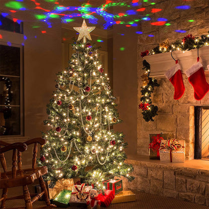 🎅🎄Christmas Tree Star & Snowflake Projection Light🎄🎅