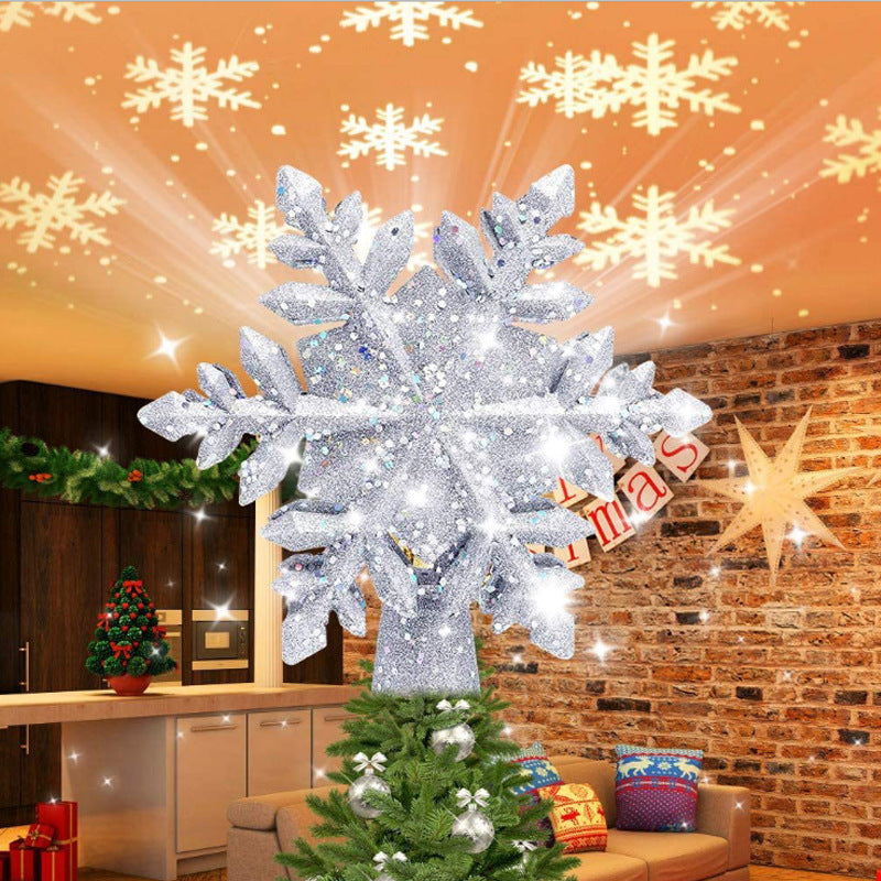 🎅🎄Christmas Tree Star & Snowflake Projection Light🎄🎅