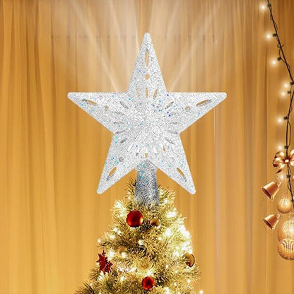🎅🎄Christmas Tree Star & Snowflake Projection Light🎄🎅