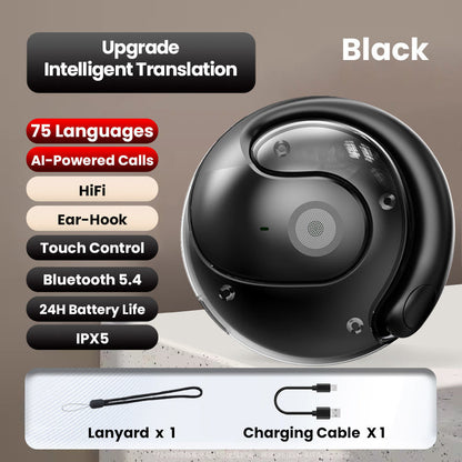 🎉2025 HOT SALE🎉🎧HY-T26 Pro Wireless Bluetooth Translation Earbuds