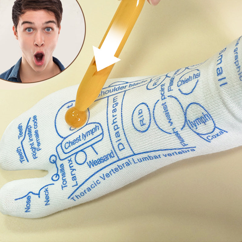 🩺✨【Foot Wellness Unlocked】Reflexology Massage Socks + Detailed Acupoint Guide 📃