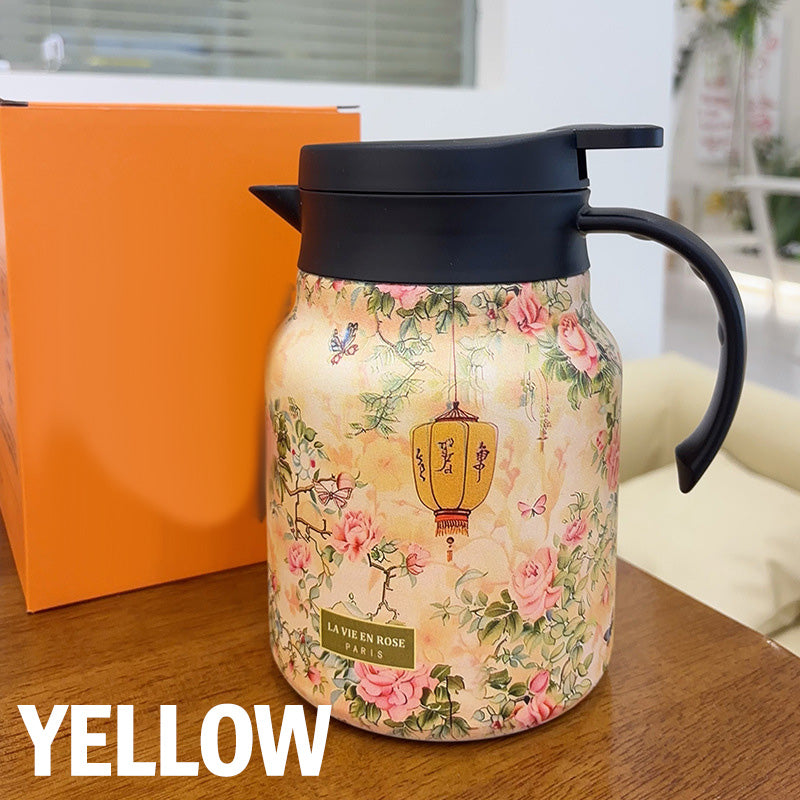 🔥Hot Sale🔥1000ml Vacuum Insulated Teapot with Strainer