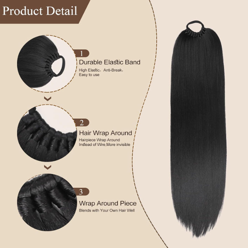 🎉Happy New Year! 64% OFF 🛍️Ponytail Hair Extension For Women
