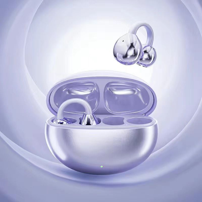🎧AI Ear Clip Bluetooth Headphones