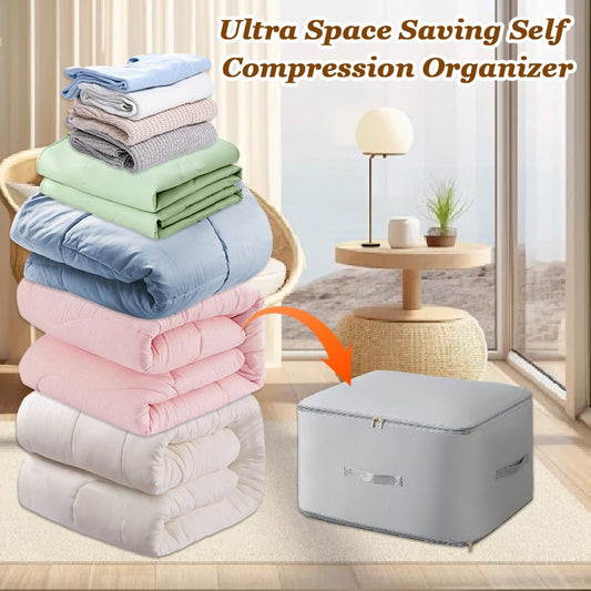 🔥Space saving, vacuum packaging🔥Ultra Space Saving Self Compression Organizer