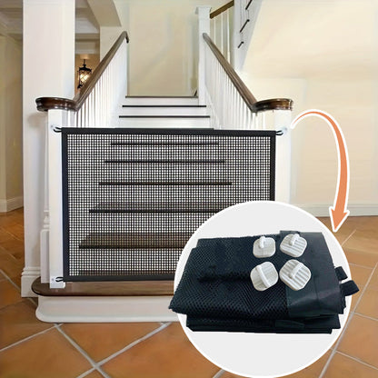 🔥Hot Sale🔥Pet Mesh Gate for Stairs