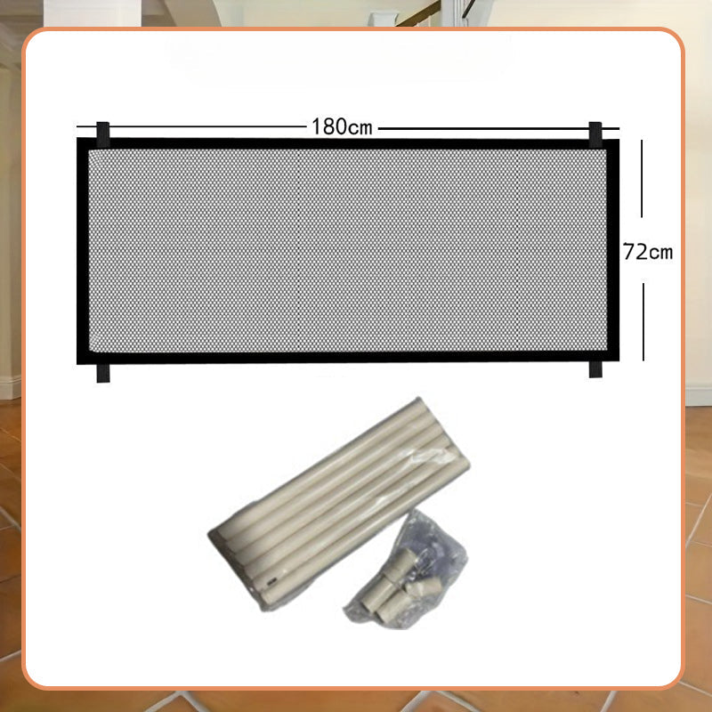🔥Hot Sale🔥Pet Mesh Gate for Stairs