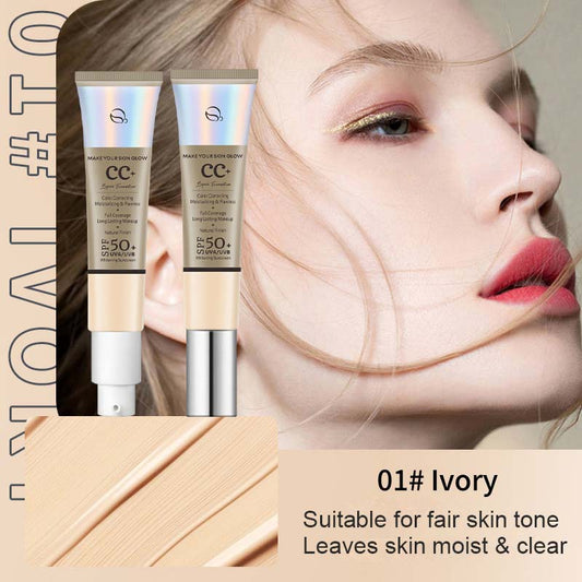 ✨Buy 1 Get 1 Free✨SPF50 Sunscreen Concealer Moisturizing CC Cream