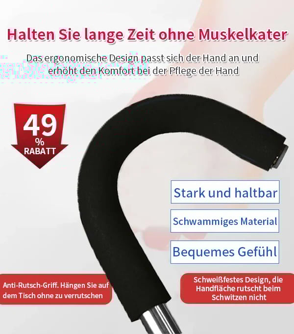 💥LETZTER VERKAUFSTAG 50% RABATT🔥Deutscher Krückenhocker für Senioren