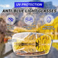 🔥 New type of high hardness sapphire dual-purpose anti glare reading glasses ✨