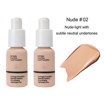 🎉Buy 1 Get 1 Free🎉Long-Lasting Full Coverage Oil Control Foundation